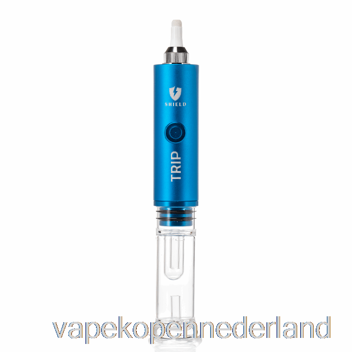 Elektronische Sigaret Vape Schild Reis Draagbare Vaporizer Kit Blauw